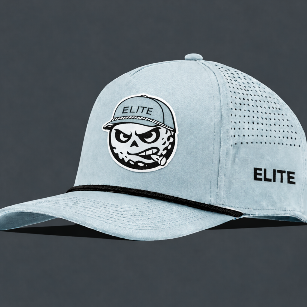 Blue Elite Logo Rope Hat