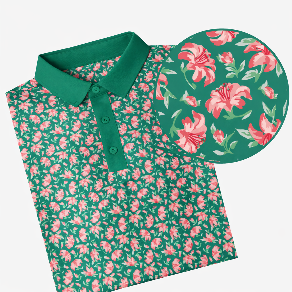 Augusta Bloom Performance Polo